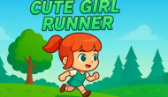Cute Girl Runner